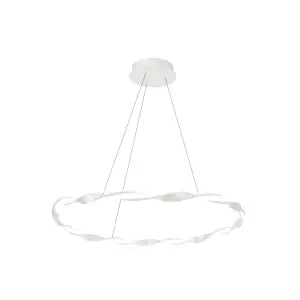 Luminosa Sand LED Pendant Lamp 36W 2880Lm 3000K White