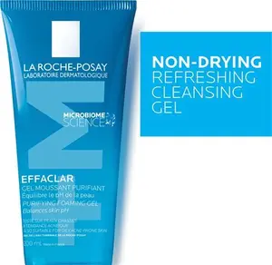 La Roche-Posay Effaclar Purifying Foaming Gel Cleanser For Oily, Blemish-Prone Skin 200Ml