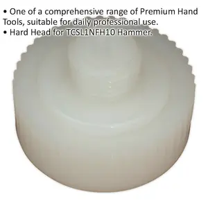 Replacement Hard Nylon Hammer Face for ys05779 1lb Nylon Faced Hammer