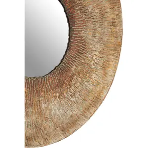 Interiors by Premier Faiza Large Textured Wall Mirror