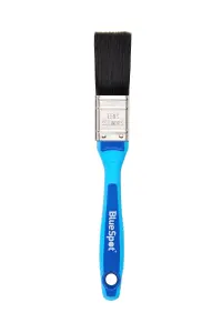 Blue Spot Tools - 1" (25mm) Synthetic Paint Brush with Soft Grip Handle