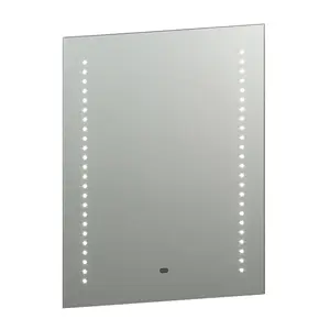 Luminosa Spegel Light Illuminated Bathroom Mirrors Silver, Mirrored Glass IP44