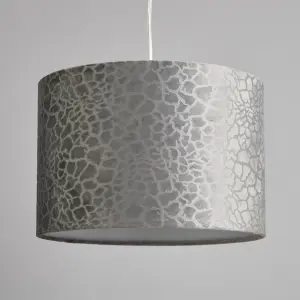 Litecraft Giraffe Grey Easy Fit Lamp Shade