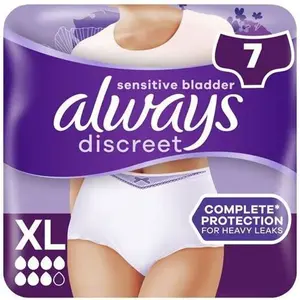 Always Discreet Pants Plus - XL - 7 Pack