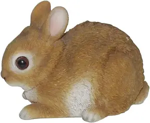 Vivid Arts Real Life Baby Rabbit Garden Decoration