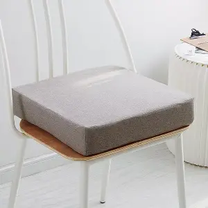 Outdoor Light Grey Garden Sofa Square Seat Cushion45cm W