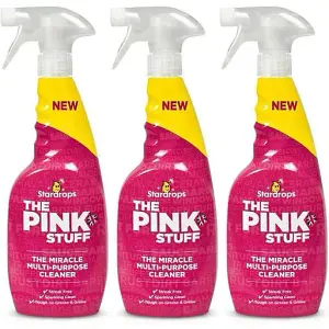 The Pink Stuff - The Miracle Multi-Purpose Cleaner 750ml (Pack of 3)