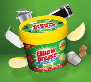 Elbow Grease Cleaning Paste All Purpose Degreaser Cleaner Lemon 350g