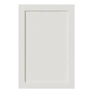 Tydeman Matt porcelain Shaker Tall wall Cabinet door (W)600mm (H)900mm (T)20mm