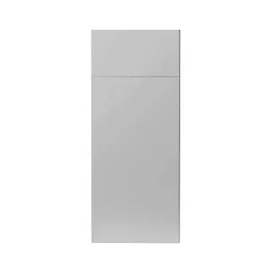 GoodHome Balsamita Matt grey Slab Door & drawer 300mm