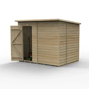 Beckwood 8x6 Pent Shed - No Windows