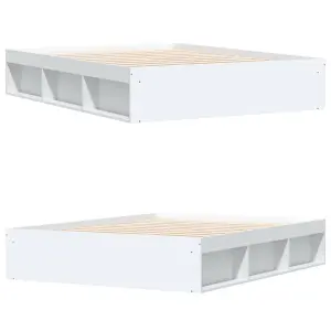 Berkfield Bed Frame White 160x200 cm