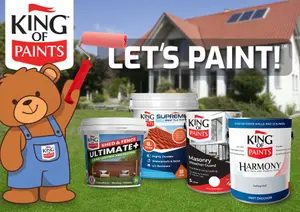 Black Shed and Fence Paint King of Paints Ultimate+ One Coat System