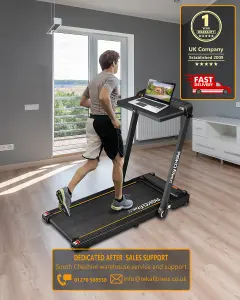 REKA Fitness Home Motorised Treadmill, Incline, FitShow APP, Walk / Run, 12kph