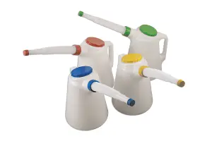 Laser Tools 7010 4pc Oil Measuring Jug Set 5 Litre