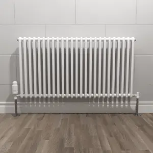 Nes Home 1145 X 600 mm White Double Traditional Radiator