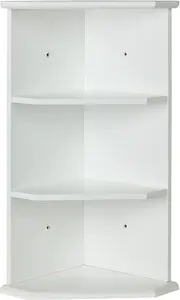 Argos Home Tongue & Groove Corner Shelves - White