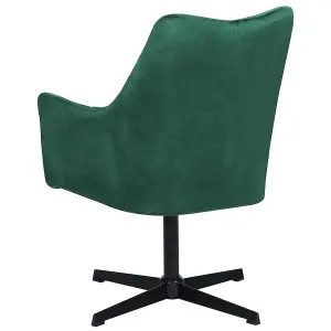 Armchair VAKSALA Velvet Dark Green