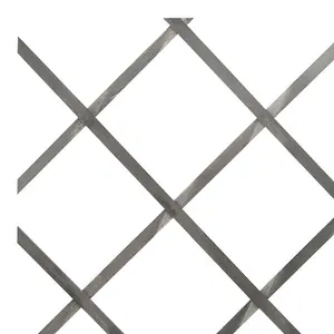 Berkfield Trellis Fences 5 pcs Grey Solid Firwood 180x30 cm