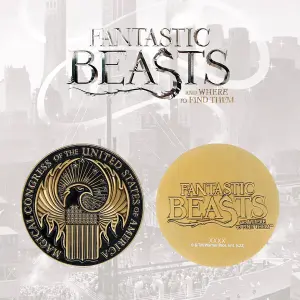 Fantastic Beasts Limited Edition Magical Congress of the United States of America Medallion