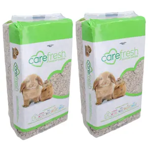 2Pk Natural 14L Quality Pet Small Animal Cage Bedding  99% Dust Free