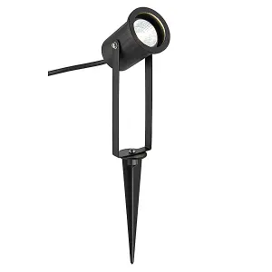 Luminosa Picco Outdoor 12W LED Spike Light Matt Black 4000K, IP65