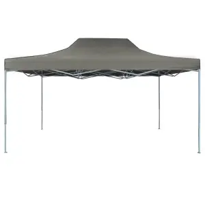 Berkfield Foldable Tent Pop-Up 3x4.5 m Anthracite