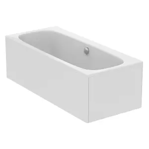 Ideal Standard i.life Gloss White Twin ended Easy access bath (L)1695mm (W)745mm