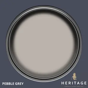 Dulux Trade Heritage Pebble Grey Velvet matt Wall paint, 2.5L