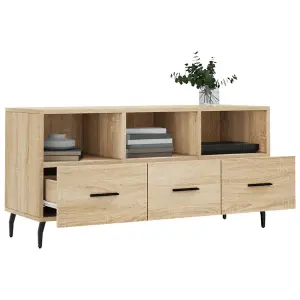 Berkfield TV Cabinet Sonoma Oak 102x36x50 cm Engineered Wood