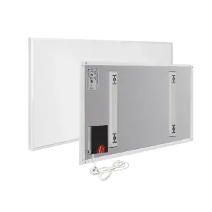 SUNHEAT Mirrorstone 0.58KW - Wall mounted Far Infrared Panel Heater - Energy Efficient