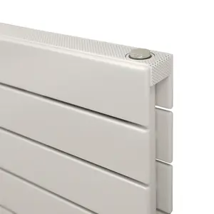 Ximax Vertirad Duplex Deluxe HWHDX6090W White Horizontal Designer 3009BTU Radiator, (W)900mm x (H)600mm