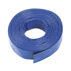 Sealey Layflat PVC Hose Reinforced With Synthetic Fibres 38mm x 10m LFH1038