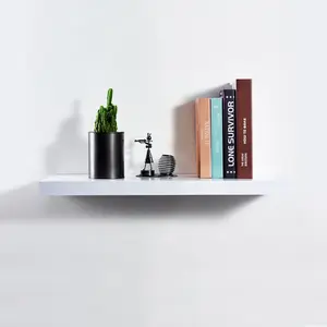 Balwinder Floating Shelf White / 3.8cm H x 40cm W x 23.5cm D