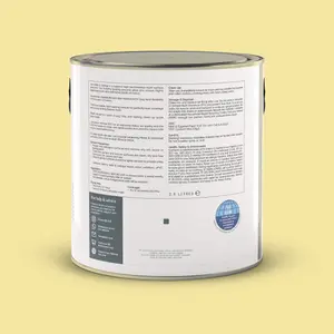 Lick Yellow 01 Eggshell Emulsion paint, 2.5L