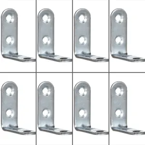 8x Simpson Strong Tie Light Duty Metal Angle Bracket 40x40x15