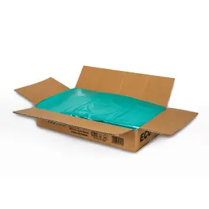 ECO440G Medium Duty Refuse Sack Green - 80L - 200 Bags