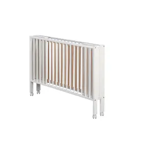 Cot with Mattress White