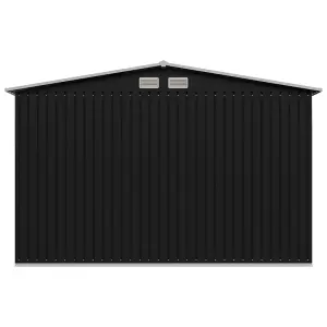 Berkfield Garden Storage Shed Anthracite Steel 257x205x178 cm