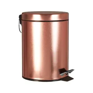 Maison by Premier Rose Gold Pedal Bin 5Ltr