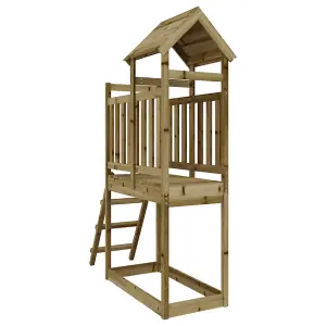 Berkfield Outdoor Playset 53x110x214 cm Impregnated Wood Pine