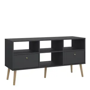 Cumbria TV-Unit with 2 Drawers