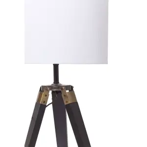 Interiors by Premier Malvern Tripod Table Lamp with Black Base