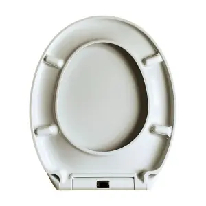 RTS Universal Oval - Top Fix - Soft Close - Quick Release Toilet Seat 375 x 445