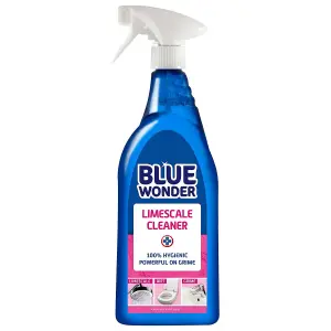 Blue Wonder Limescale Cleaner 750ml Powerful on Grime and Dirt