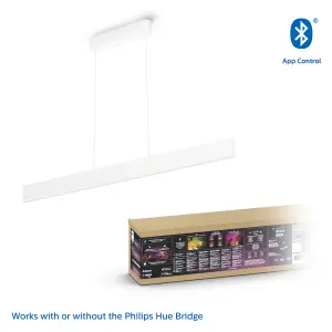 Philips Hue White and Colour Ambiance Ensis pendant light white