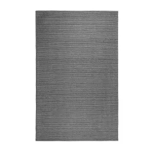 Wool Area Rug 140 x 200 cm Dark Grey KILIS