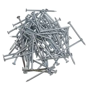 50mm Flat Headed Multi Purpose Nails Fasteners Fixings Carpentry 500pc