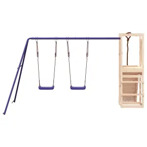 Berkfield Outdoor Playset Solid Wood Pine