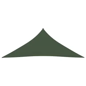 Berkfield Sunshade Sail 160 g/m2 Dark Green 3x4x4 m HDPE